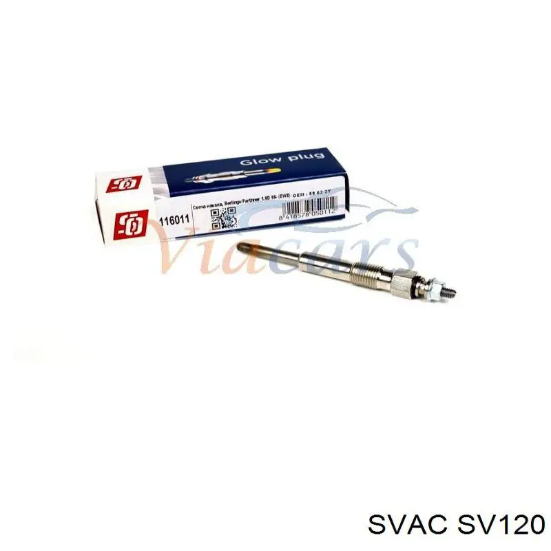 Свіча накалу Svac SV120 ціна, від 7.47 USD