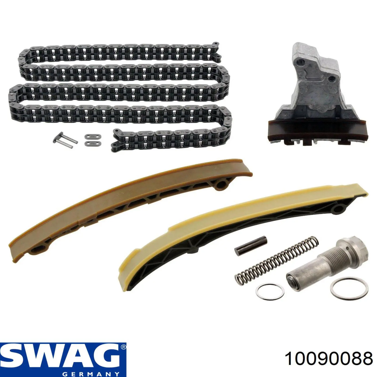 Купити 10090088 Swag Заспокоювач ланцюга ГРМ, верхній ГБЦ