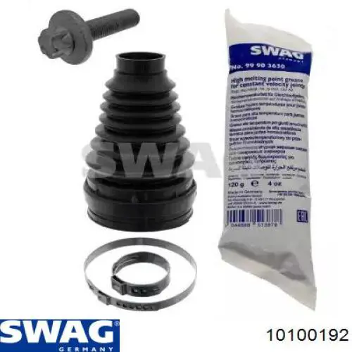 Пильник гранати внутрішній, передній півосі Swag 10100192 ціна, від 21.35 USD