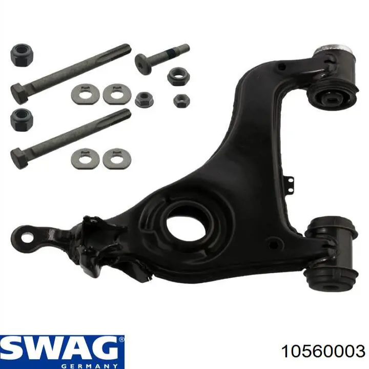 Болт переднього важеля, повний комплект Swag 10560003 ціна, від 10.24 USD