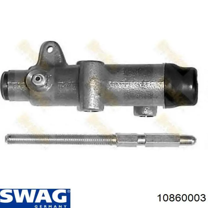 Гумова пружна муфта кардана передня Swag 10860003