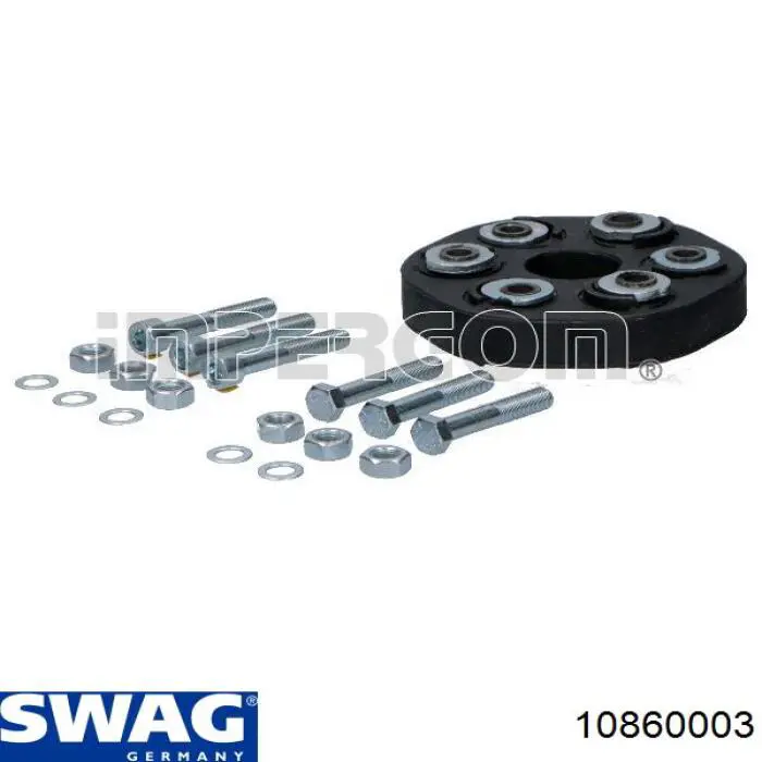 Купити 10860003 Swag Муфта кардана еластична, передня