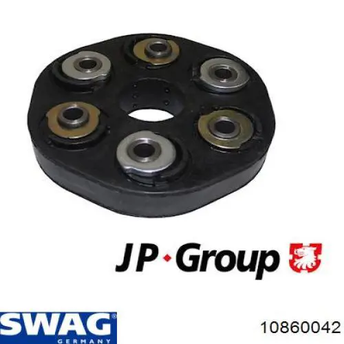 Муфта кардана еластична, перед./зад. Swag 10860042 ціна, від 63.57 USD