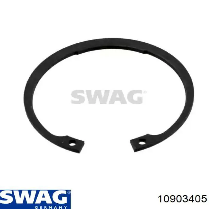 Кільце стопорне підшипника передньої маточини Swag 10903405 ціна, від 1.39 USD