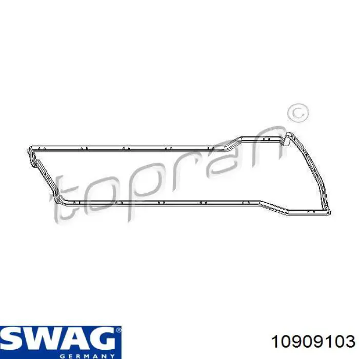 Прокладка клапанної кришки двигуна 10909103 Swag