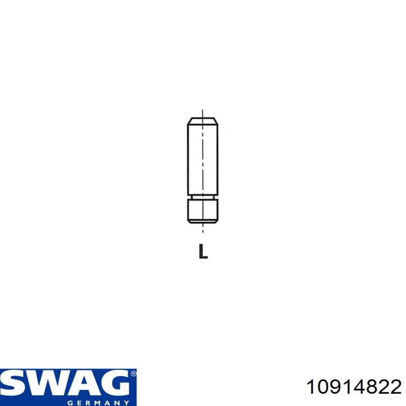 Купити 10914822 Swag Направляюча клапана, впускного