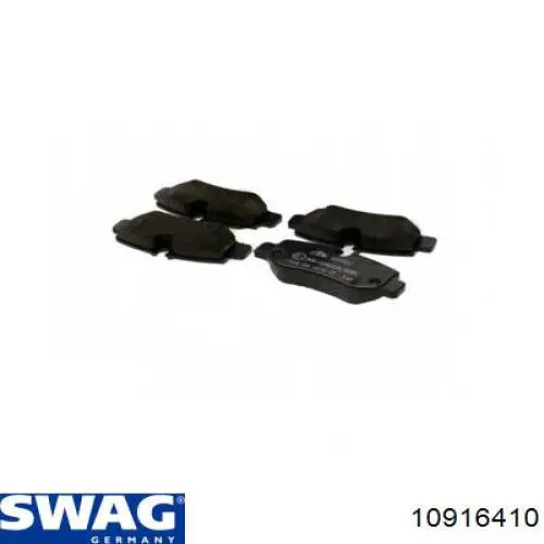 Тормозні колодки Swag 10916410