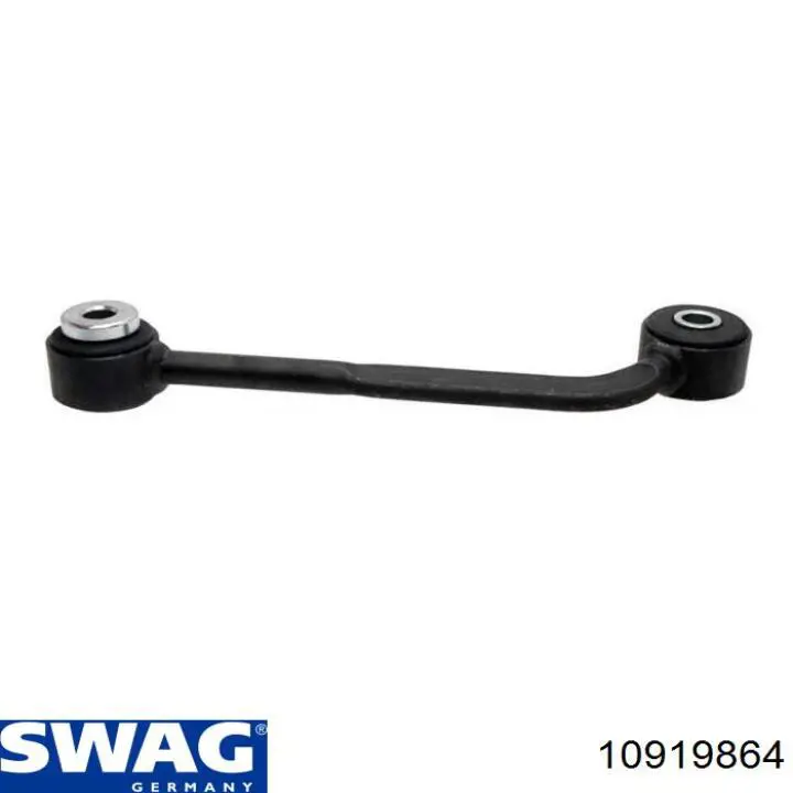Стійка стабілізатора, заднього, ліва Swag 10919864