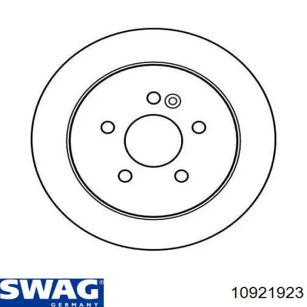 Купити 10921923 Swag Диск заднього гальма