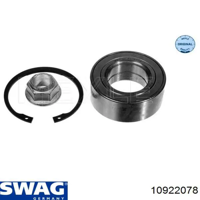 Підшипник маточини передньої/задньої Swag 10922078 ціна, від 19.76 USD