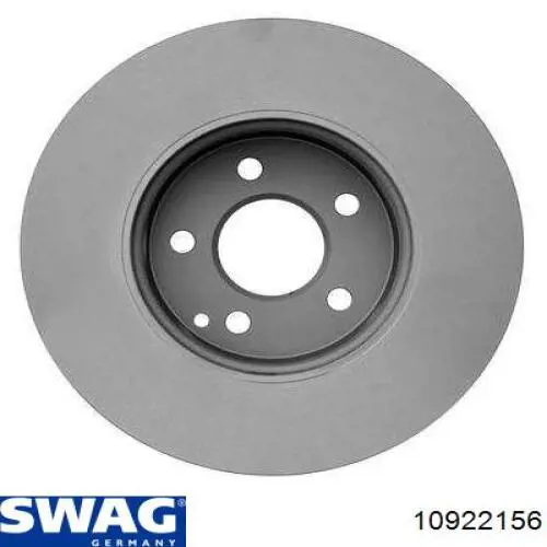 Диск переднього гальма Swag 10922156 ціна, від 51.58 USD