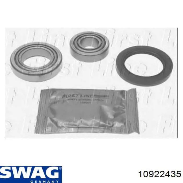 Підшипник маточини Swag 10922435