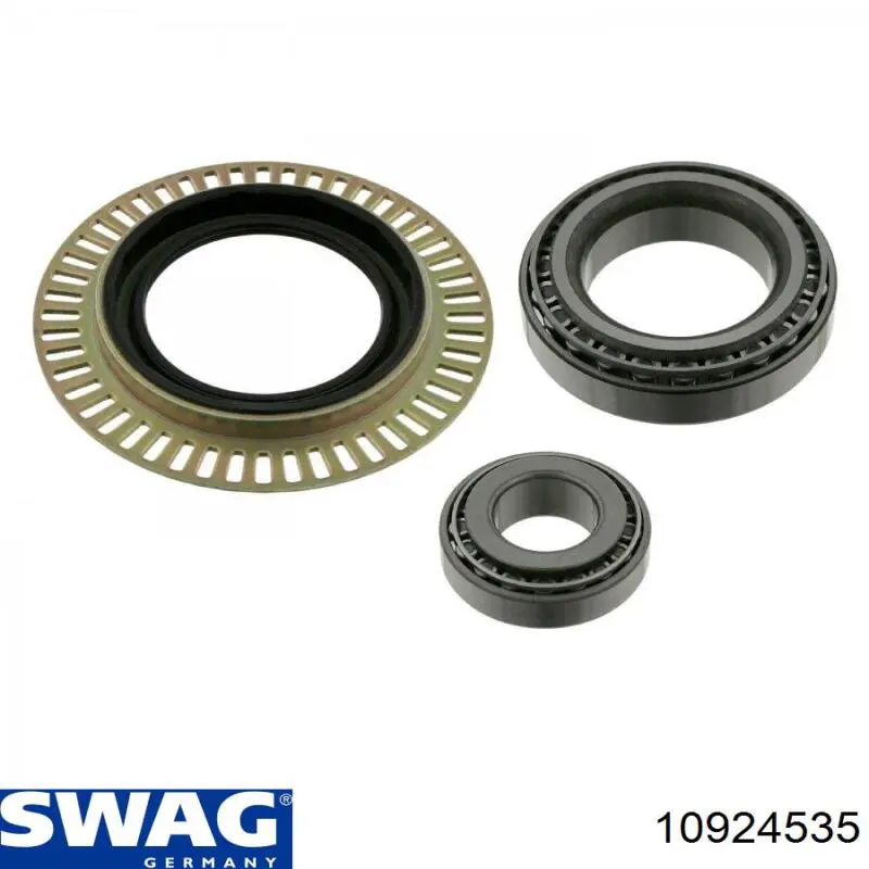Комплект підшипник маточини передньої Swag 10924535 ціна, від 23.51 USD