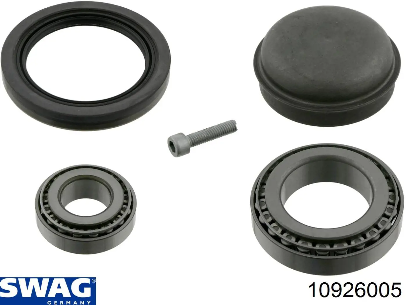 Комплект підшипник маточини передньої Swag 10926005 ціна, від 23.44 USD