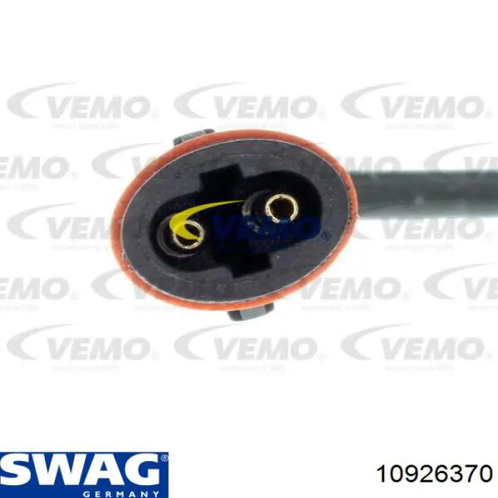 10926370 Swag Датчик зносу гальмівних колодок, передній