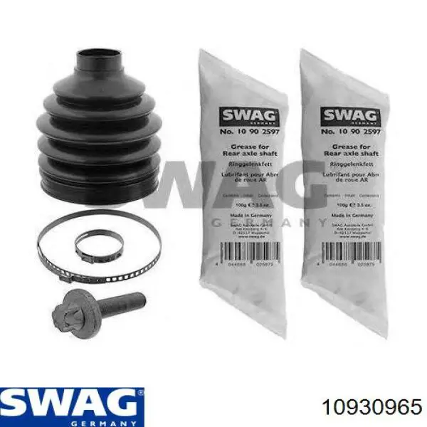 Пильник ШРКШа зовнішній, задньої піввісі 10930965 Swag