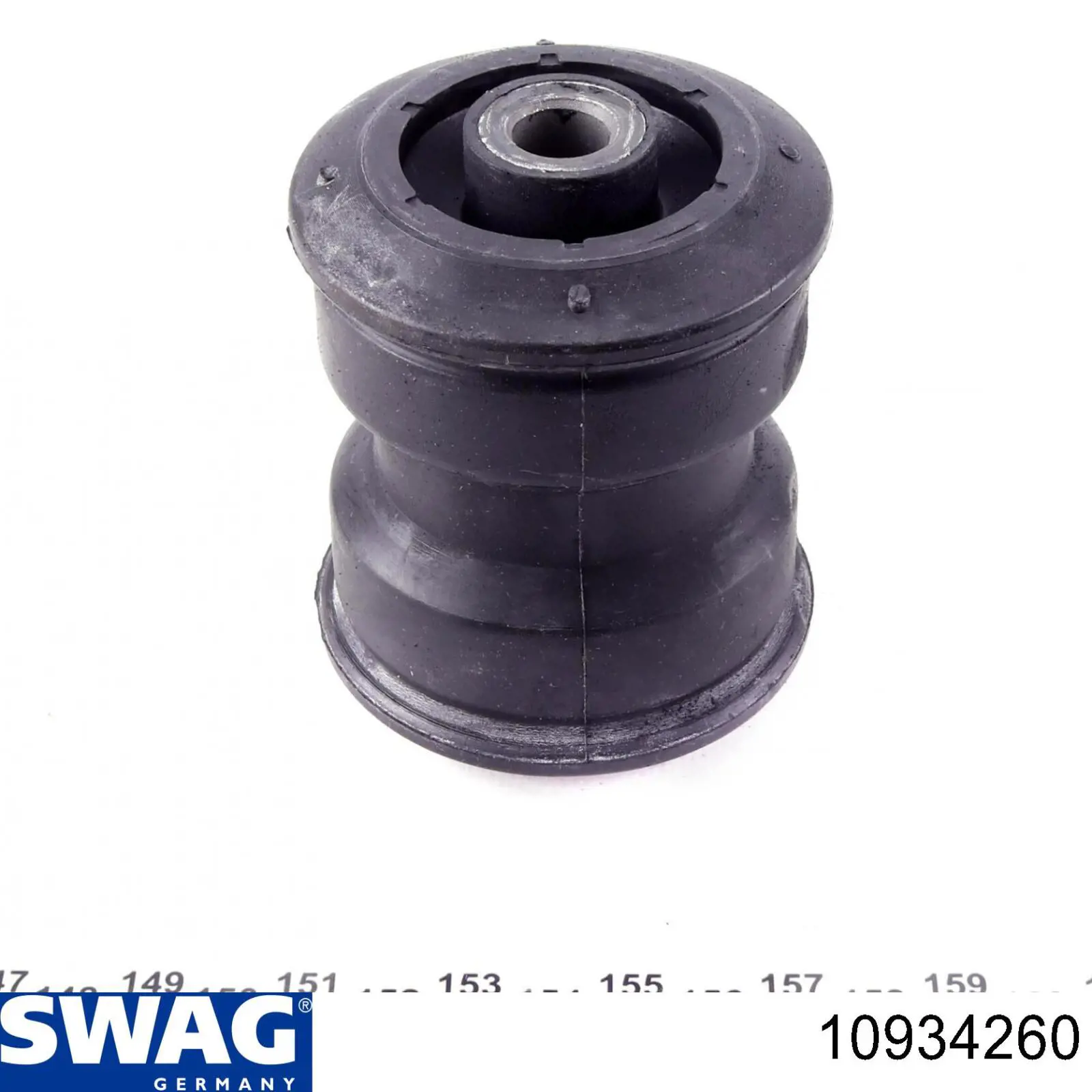 Купити 10934260 Swag Сайлентблок ресори, передній