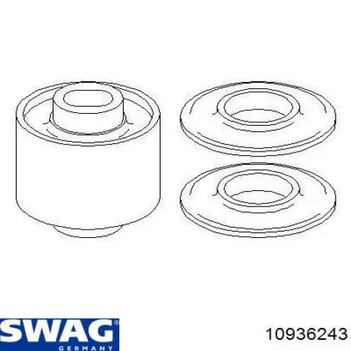 Купити 10936243 Swag Сайлентблок передньої підвіски