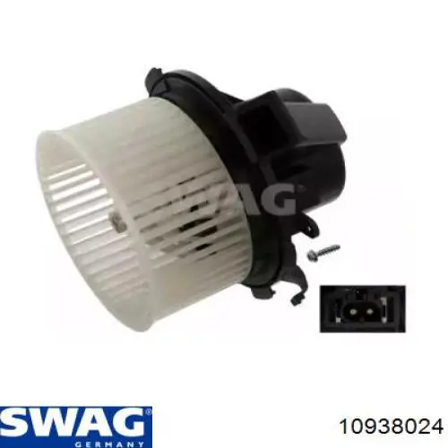 10938024 Swag двигун вентилятора пічки (обігрівача салону)