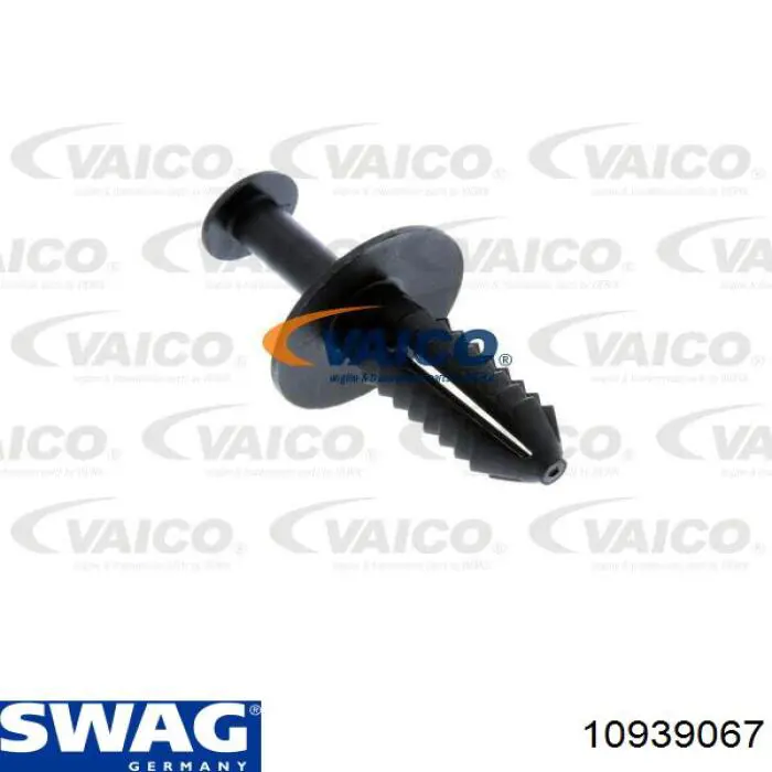 Пістон (кліп) кріплення підкрилки переднього крила Swag 10939067 ціна, від 0.68 USD