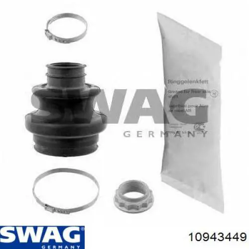 Купити 10943449 Swag Пильник шарніра приводу
