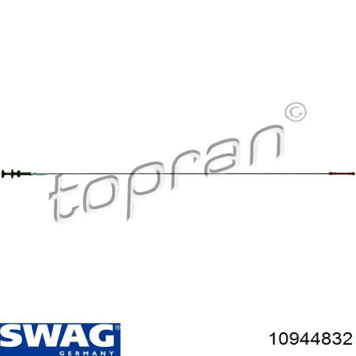 Щуп-індикатор рівня масла в двигуні Swag 10944832 ціна, від 7.95 USD