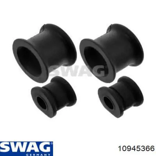Втулка стабілізатора переднього, комплект Swag 10945366 ціна, від 13.55 USD