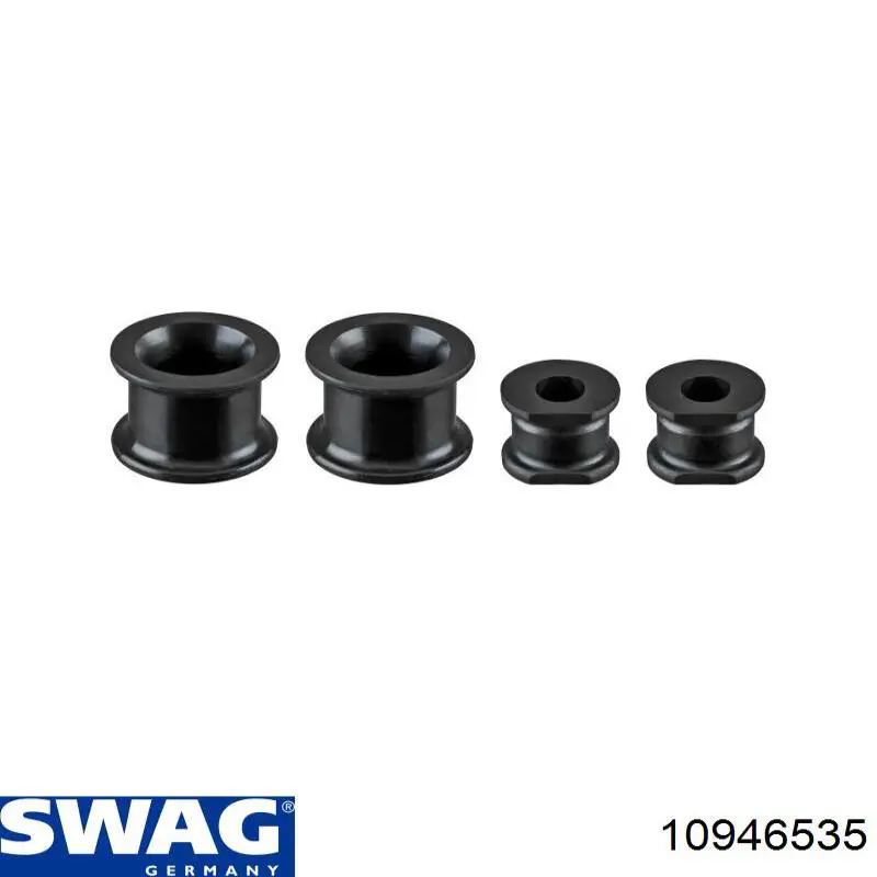 Втулка стабілізатора переднього, комплект Swag 10946535 ціна, від 13.55 USD