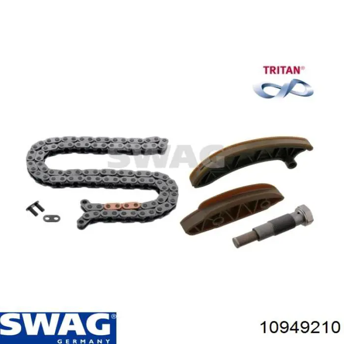 Ланцюг ГРМ, комплект Swag 10949210 ціна, від 254.05 USD