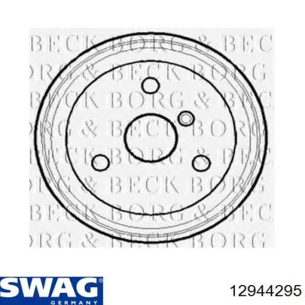 Купити 12944295 Swag Барабан гальмівний задній