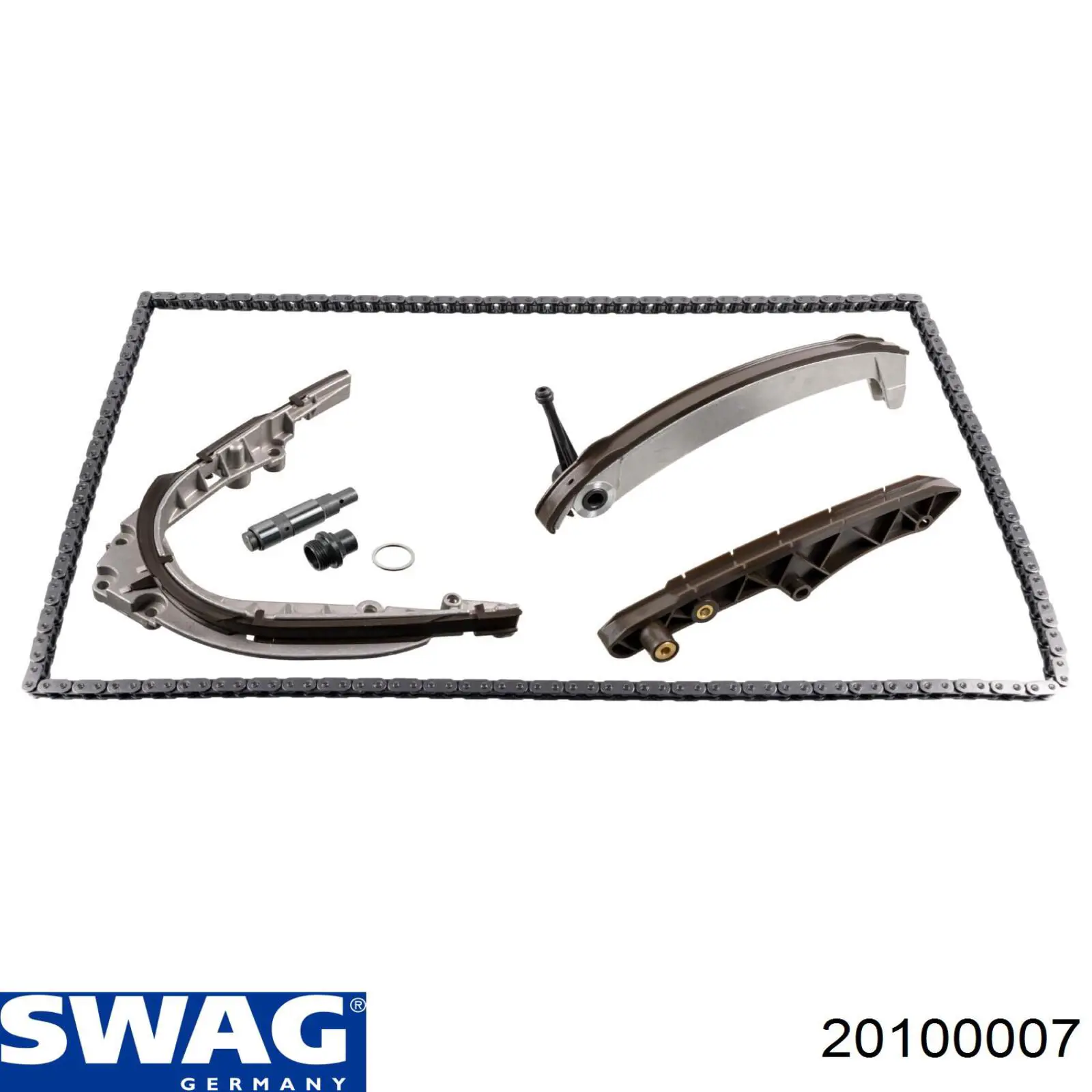 Купити 20100007 Swag Натягувач ланцюга ГРМ