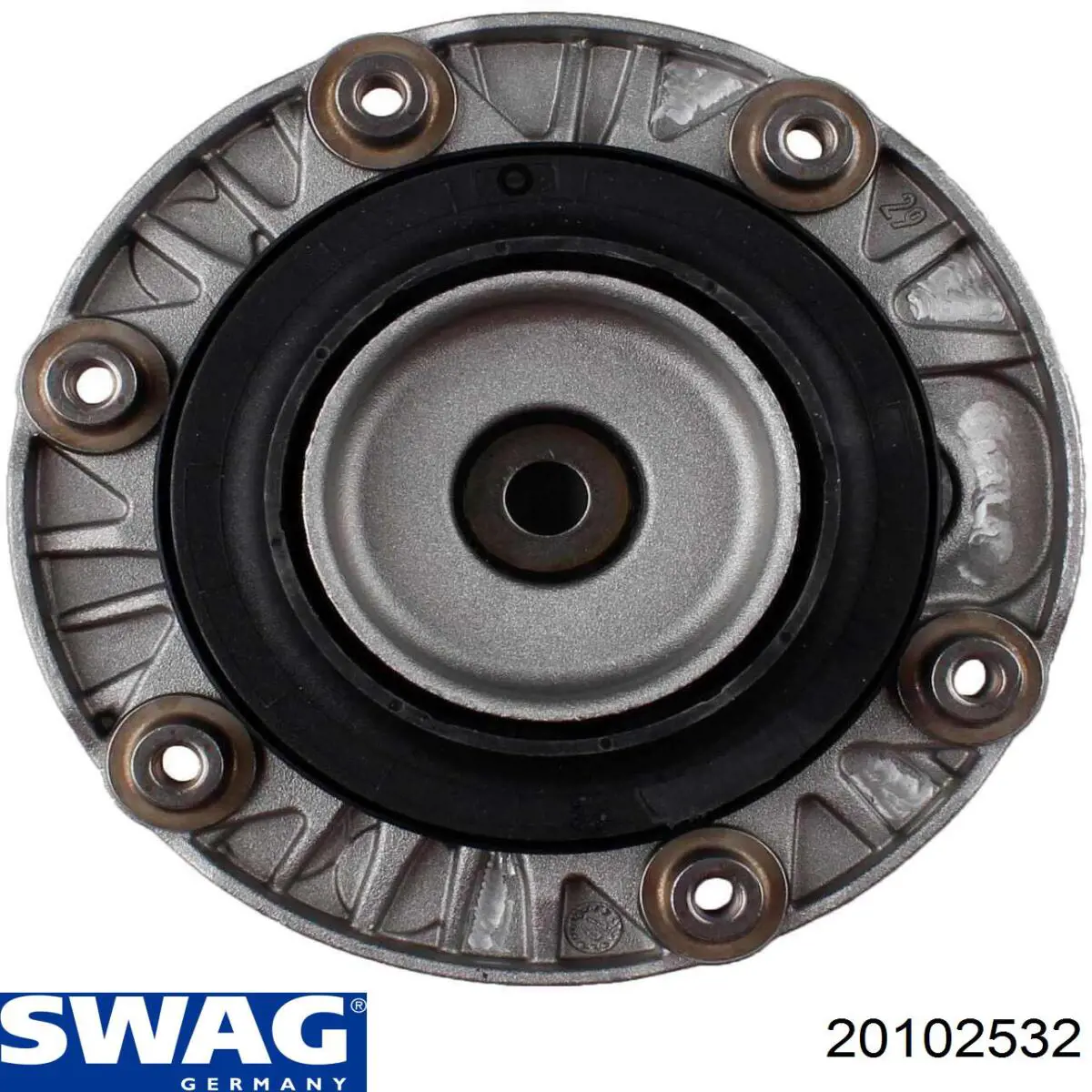 Опора стійки амортизатора переднього Swag 20102532 ціна, від 64.49 USD