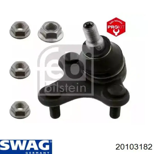Втулка стабілізатора заднього Swag 20103182 ціна, від 4.76 USD
