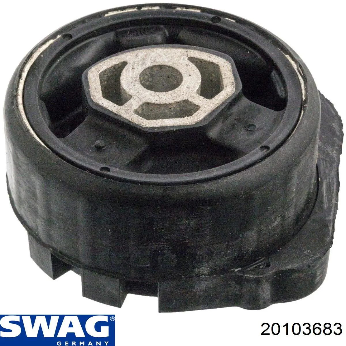Подушка (опора) двигуна, задня Swag 20103683 ціна, від 38.36 USD