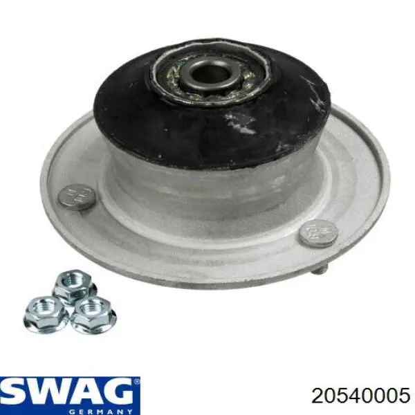 Опора стійки амортизатора переднього Swag 20540005 ціна, від 23.22 USD