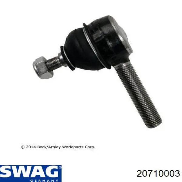 Накінечник рульової тяги, внутрішній Swag 20710003 ціна, від 7.27 USD