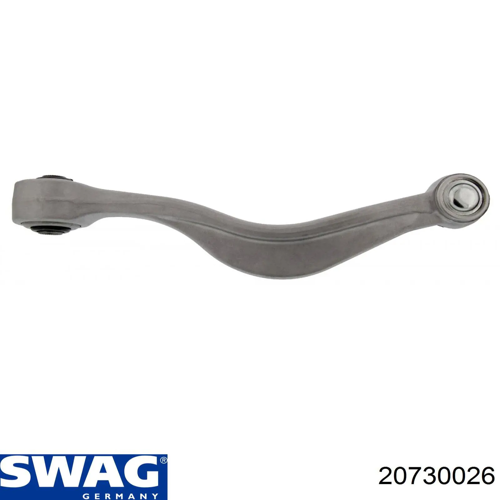 Правий важіль передній нижній підвіски Swag 20730026