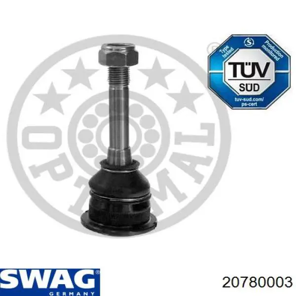 Кульова опора, нижня Swag 20780003 ціна, від 11.62 USD