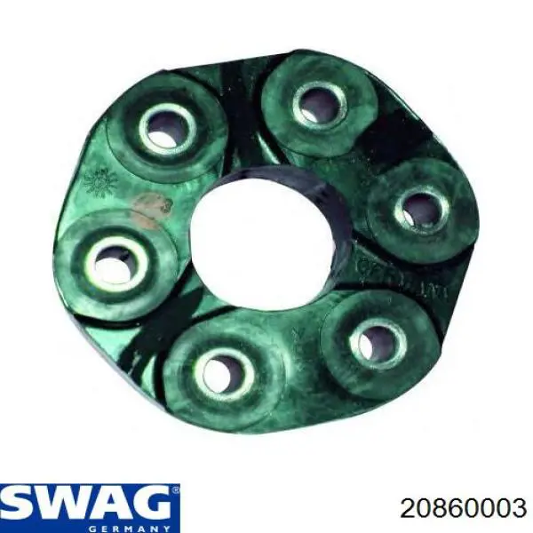 Муфта кардана еластична, перед./зад. Swag 20860003 ціна, від 38.11 USD