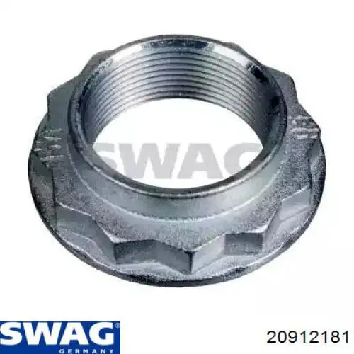Гайка маточини задньої Swag 20912181 ціна, від 6.07 USD