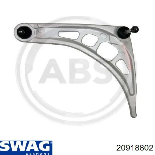 Важіль передній лівий Swag 20918802 ціна, від 90.48 USD