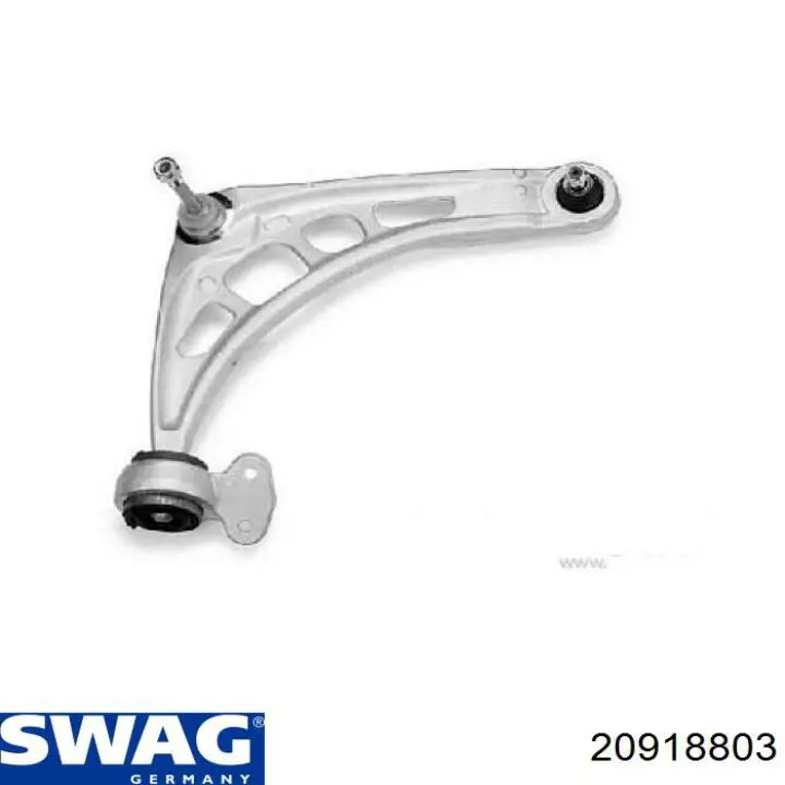Важіль передньої підвіски нижній, правий Swag 20918803 ціна, від 104.08 USD