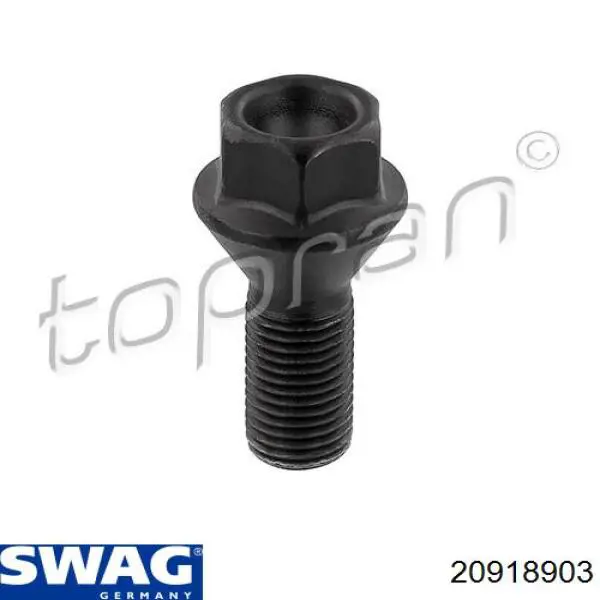 Колісний болт Swag 20918903 ціна, від 2.32 USD
