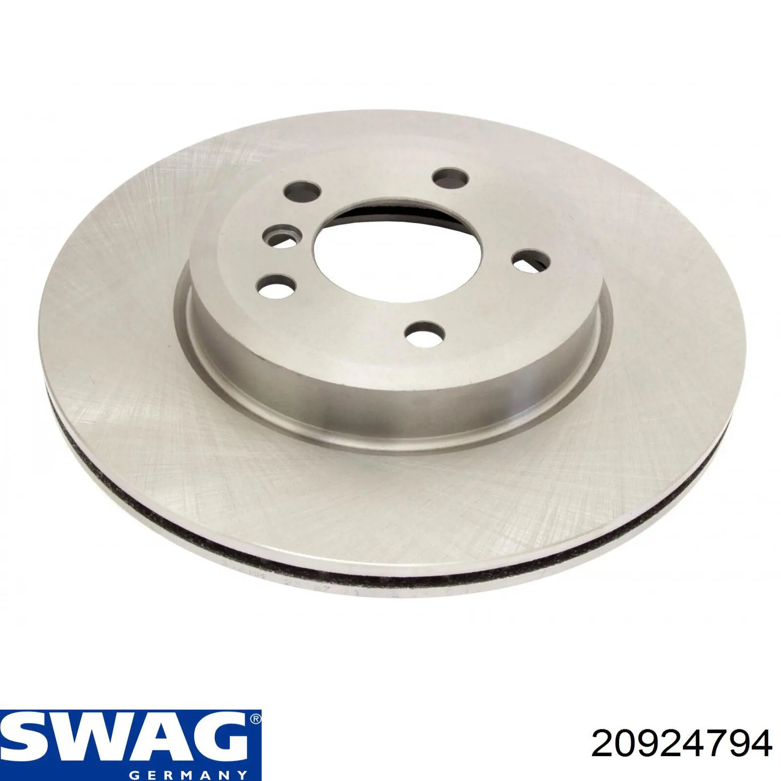 Диск переднього гальма Swag 20924794 ціна, від 70.05 USD