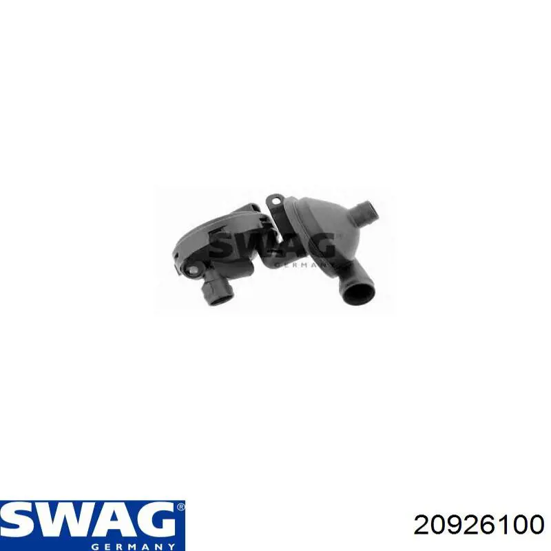 Клапан вентиляції картерних газів 20926100 Swag