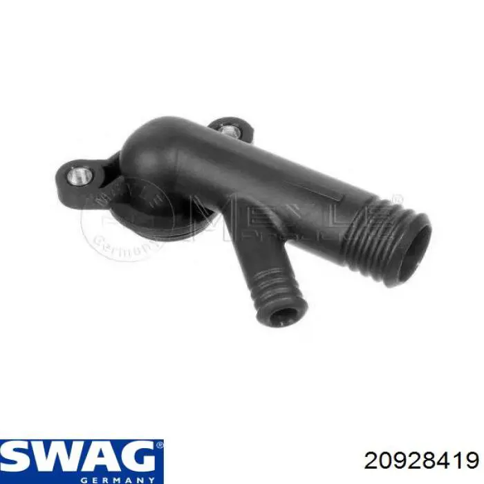 Фланець системи охолодження (трійник) Swag 20928419 ціна, від 6.64 USD