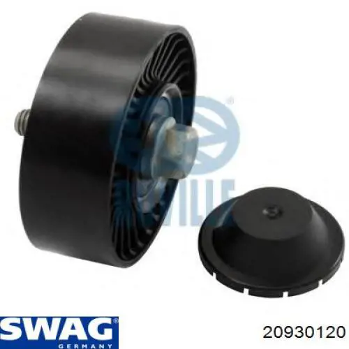Ролик приводного ременя, паразитний Swag 20930120 ціна, від 18.01 USD