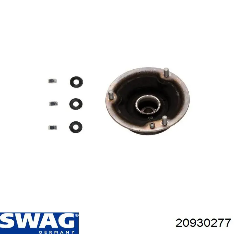 Опора стійки амортизатора переднього Swag 20930277 ціна, від 17.07 USD