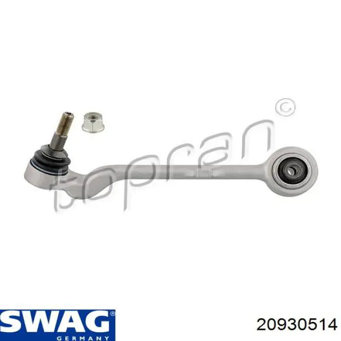 Важіль передній лівий Swag 20930514 ціна, від 37.59 USD