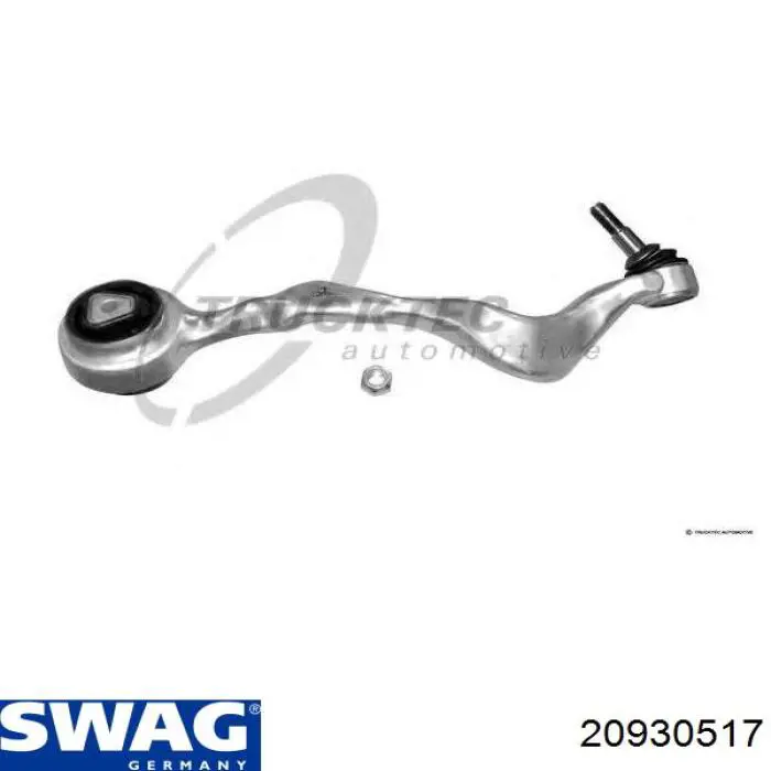 Важіль передньої підвіски нижній, правий 20930517 Swag